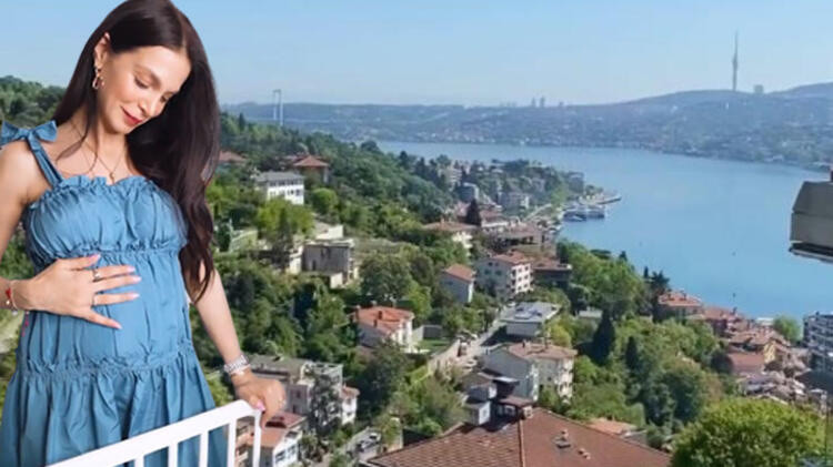 Cemre Kemer'in Boğaz Manzaralı Evi Dudak Uçuklattı - Resim: 1