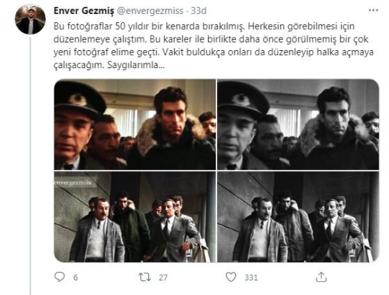 Deniz Gezmiş'in 50 Yıl Önceki Fotoğraflarının Renklendirilmiş Hali Gündem Oldu - Resim: 2