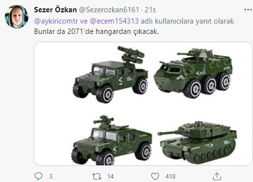 Erdoğan'ın Danışmanı 2023'te Hangardan Çıkacak dedi Oyuncak Gösterdi - Resim: 4