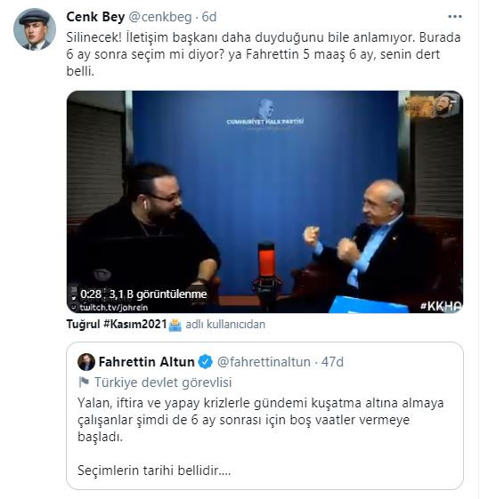 Fahrettin Altun Kılıçdaroğlu'nun Sözlerini Yanlış Anlayınca Tepki Çekti - Resim: 4