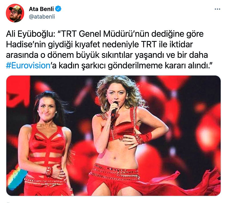 Hadise'nin Kıyafeti Yüzünden Eurovision'a Kadın Yarışmacı Gönderilmeyecek Kararı Gündem Oldu - Resim: 4