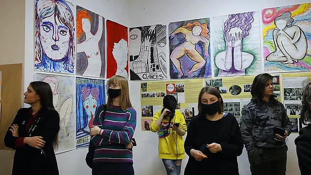 Vajina Resimleri Çizdiği İçin Yargılanan Ressam Yulia Tsvetkova Açlık Grevi Yapıyor - Resim: 3