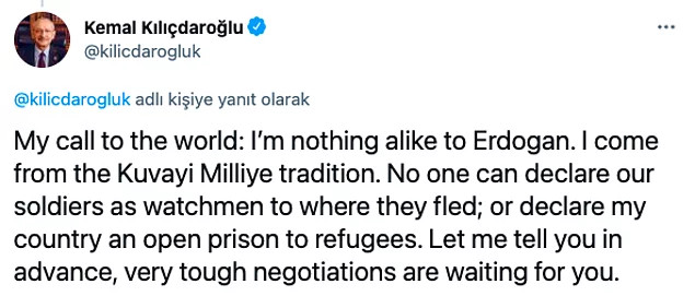 Jahrein, Kılıçdaroğlu'nun İngilizce Tweetini Eleştirdi: Sosyal Medya Karıştı - Resim: 2