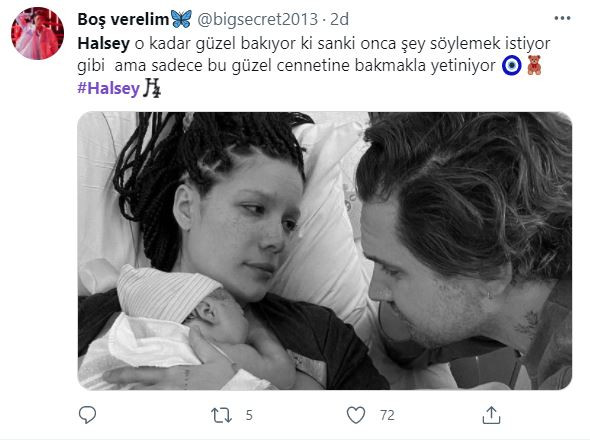 Halsey ve Alev Aydın’ın Bebeği Ender Ridley Dünyaya Geldi - Resim: 4