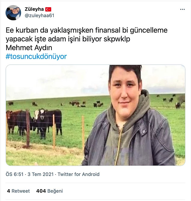Tosuncuk Türkiye'ye Döndü: Sosyal Medyada Capsler Patladı - Resim: 2