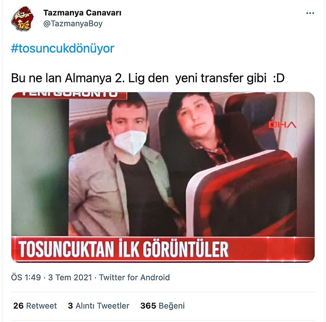 Tosuncuk Türkiye'ye Döndü: Sosyal Medyada Capsler Patladı - Resim: 3
