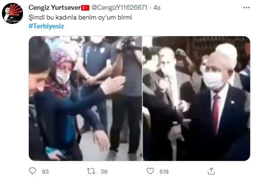 Çorum Ziyaretinde Bir Kadından Kılıçdaroğlu'na Büyük Ayıp: #Terbiyesiz - Resim: 2