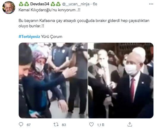 Çorum Ziyaretinde Bir Kadından Kılıçdaroğlu'na Büyük Ayıp: #Terbiyesiz - Resim: 3