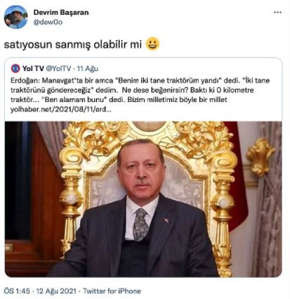 Erdoğan'ın Çay Perileri: Sosyal Medyada Kahkaha Attıran Capsler - Resim: 1