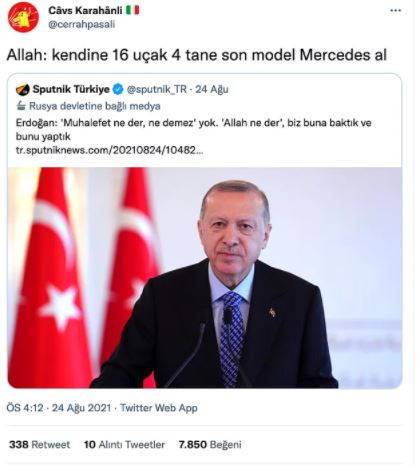 Erdoğan'ın Çay Perileri: Sosyal Medyada Kahkaha Attıran Capsler - Resim: 3