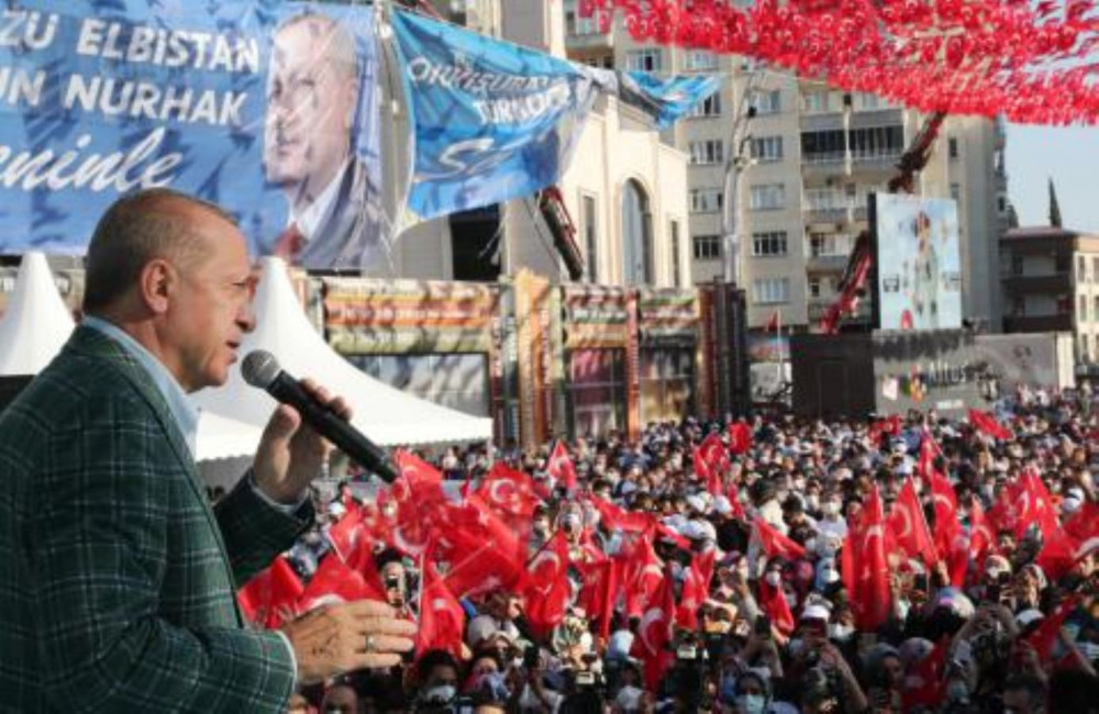 CHP'li Öztunç Paylaştı: Erdoğan'ın Şok Eden Miting Fotoğrafları - Resim: 3