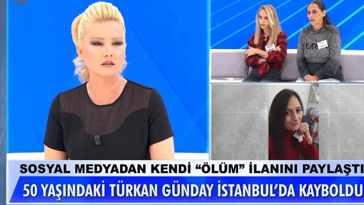 Müge Anlı'da Kendi Ölüm İlanını Veren Kadın Ortaya Çıktı - Resim: 1