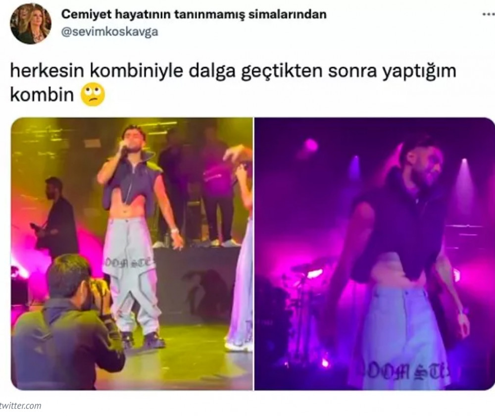 Fenomen Reynmen'in Konser Kıyafeti Sosyal Medyada Dalga Konusu Oldu - Resim: 3