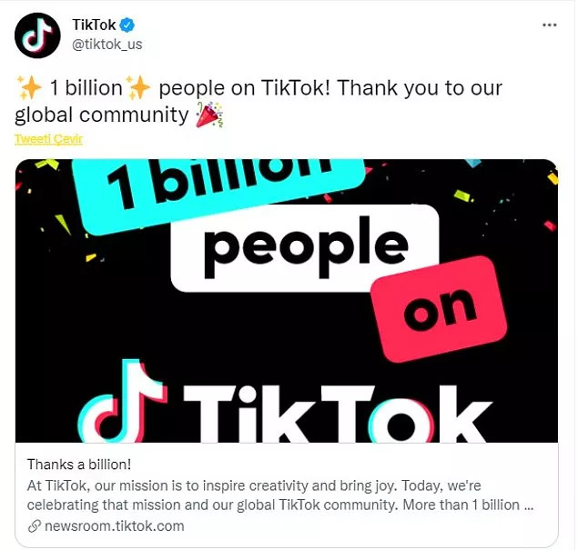 TikTok'un Aylık Kullanıcı Sayısı 1 Milyara Ulaştı! - Resim: 2