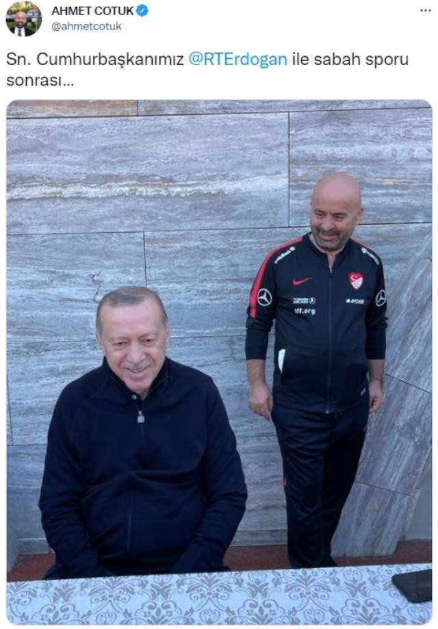 Cumhurbaşkanı Erdoğan Sabah Sporunda: Fizyoterapisti Paylaştı - Resim: 1