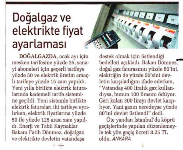 AKP Medyası Zam Haberlerini Görmemek için Bin Takla Attı - Resim: 1