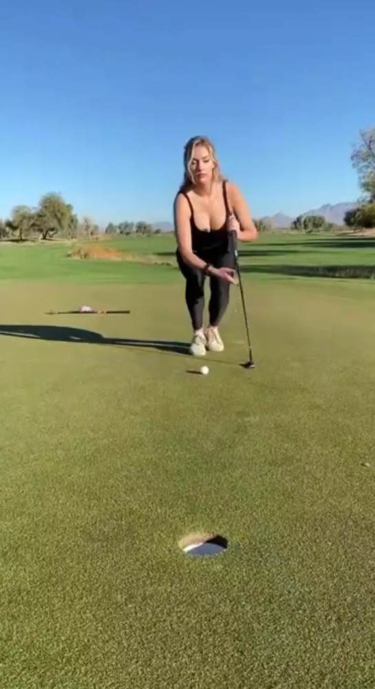 Güzel Golfçü Paige Spiranac'ın Videosu Yürek Hoplattı! - Resim: 4