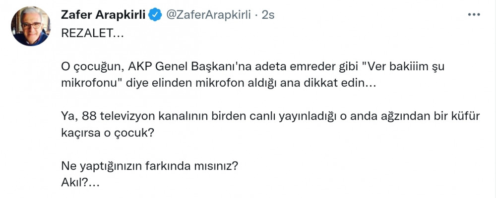 Erdoğan'ın Çocuğa Mikrofon Uzatması Gündemde: Bu Kin Nedir? - Resim: 4