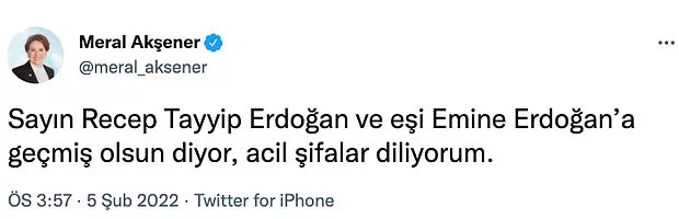 Cumhurbaşkanı Erdoğan'a Kılıçdaroğlu ve Akşener'den Geçmiş Olsun Mesajı - Resim: 3