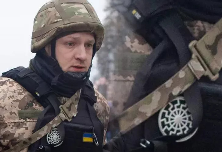 Neden Bazı Ukraynalı Askerlerin Üzerinde Kara Güneş Var! Nazilerle Alakaları Mı Var? - Resim: 1