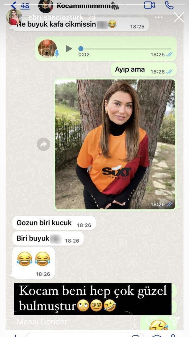 Ebru Şancı Eşi Alpaslan Öztürk'ten Gelen Mesajı Paylaştı: Ayıp ama! - Resim: 2