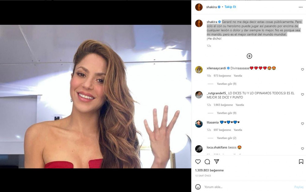 Shakira'dan Pique İtirafı: Bunları Herkesin Önünde Söylememe İzin Vermiyor - Resim: 1