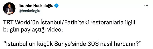 TRT'nin İstanbul Fatih'i Küçük Suriye Olarak Tanıtması Sosyal Medyayı Ayağa Kaldırdı - Resim: 4