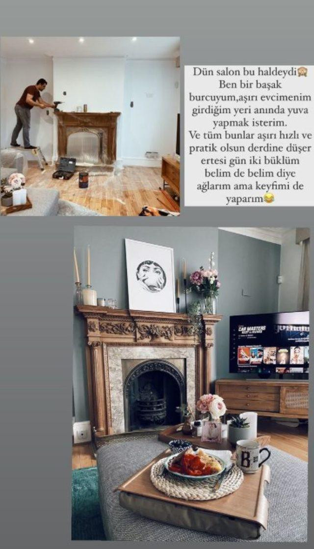 Bergüzar Korel, Londra'daki Yeni Evlerini Paylaştı! - Resim: 3