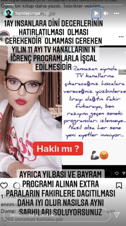 Demet Akalın'ın Ramazan Önerisine Bendeniz Sert Çıktı - Resim: 3