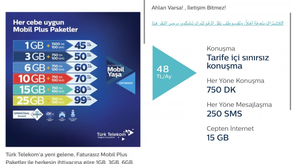 Türklere 80 TL, Araplara 48 TL: Türk Telekom Tarifesi Sert Tepki Topladı - Resim: 3