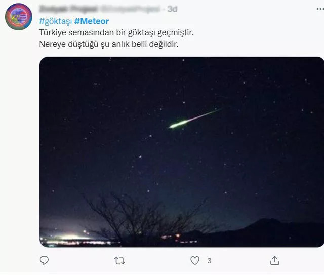 Meteor İddiası Sosyal Medyada Gündem Oldu: Hangi İllerde Meteor Görüldü? - Resim: 4