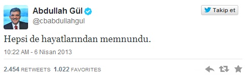Abdullah Gül'ün fenomen olan 10 tweeti! - Resim: 4