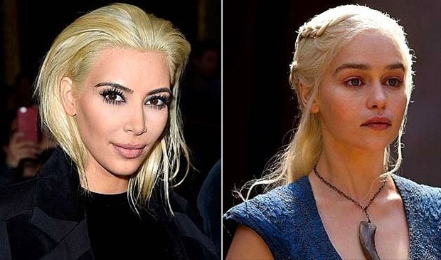 Sarı saçlı Kim Kardashian'ın benzetildiği 15 şey - Resim: 1