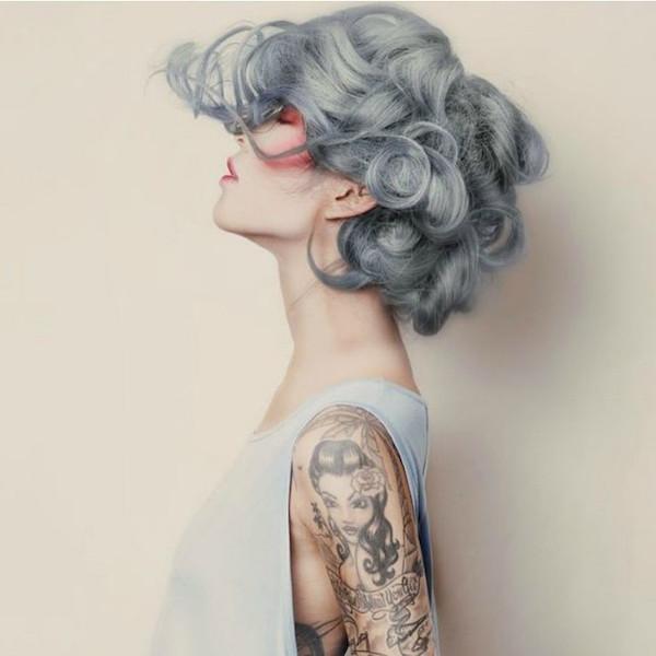 Instagram'da yeni moda: Büyükanne saçı - Resim: 2