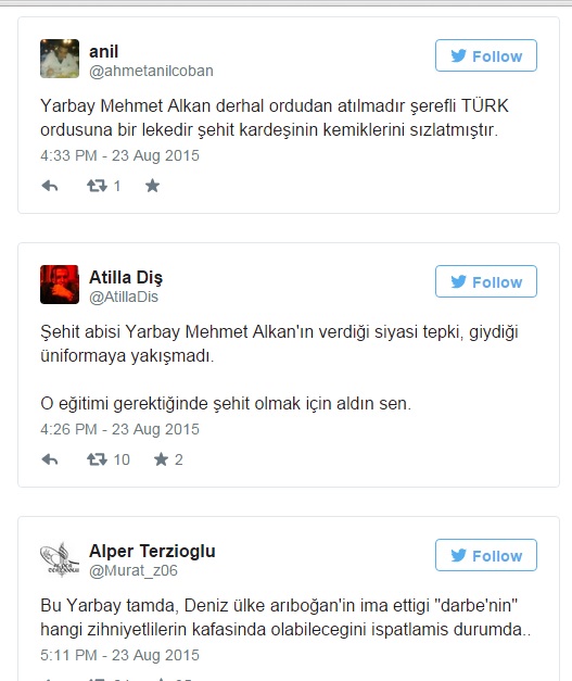 Yarbay Mehmet Alkan'ın o sözleri Twitter'ı salladı! - Resim: 1