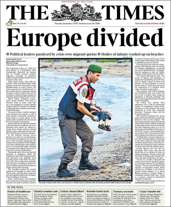Avrupa gazeteleri kıyıya vuran bebeği nasıl gördü? - Resim: 4