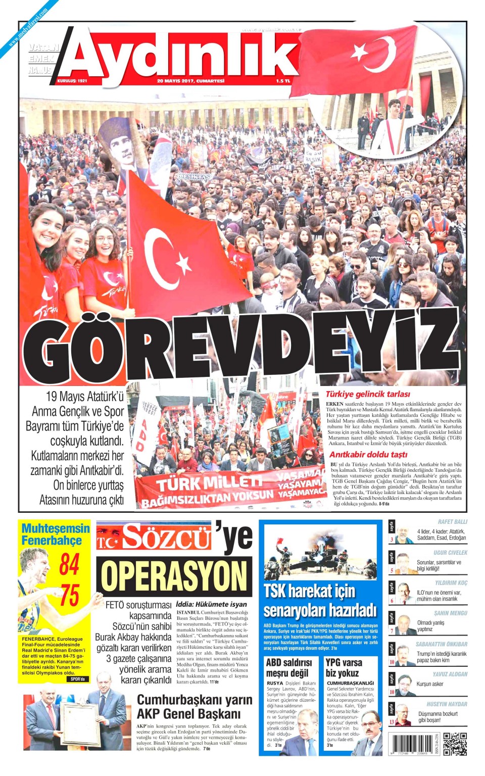 Aydınlık Gazetesi