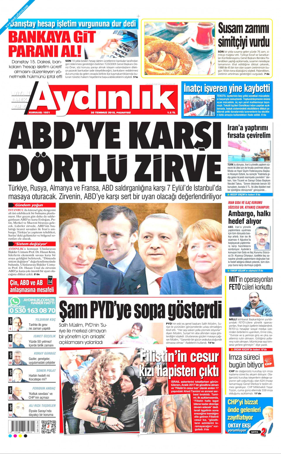 Aydınlık Gazetesi