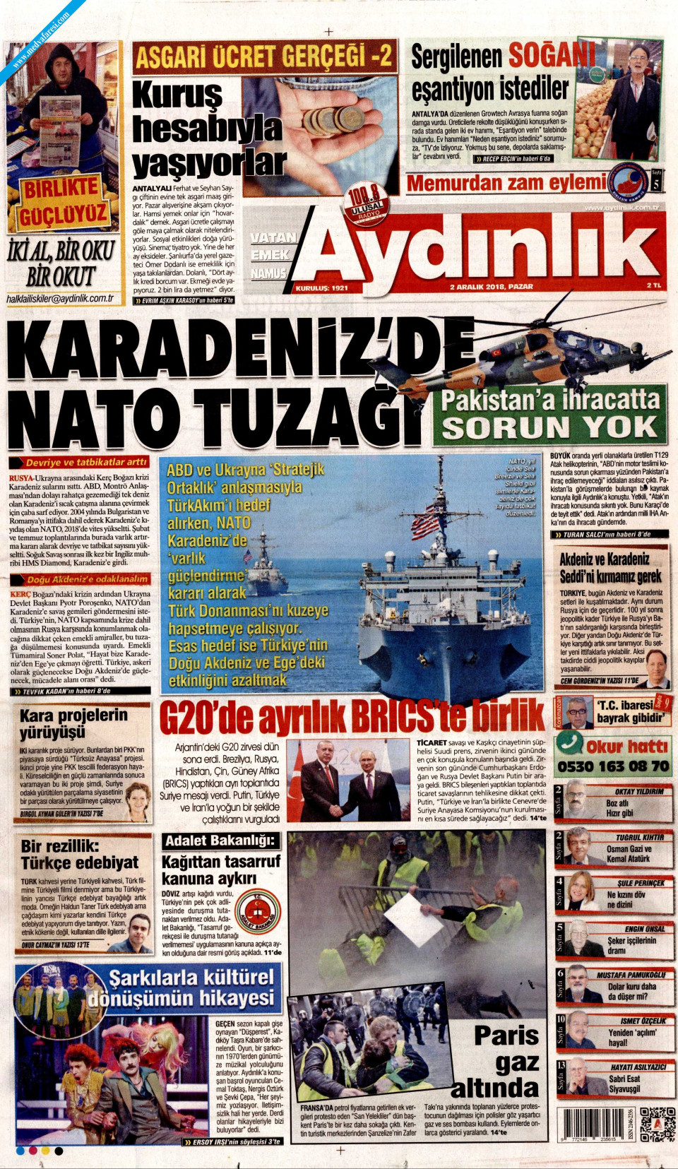 Aydınlık Gazetesi