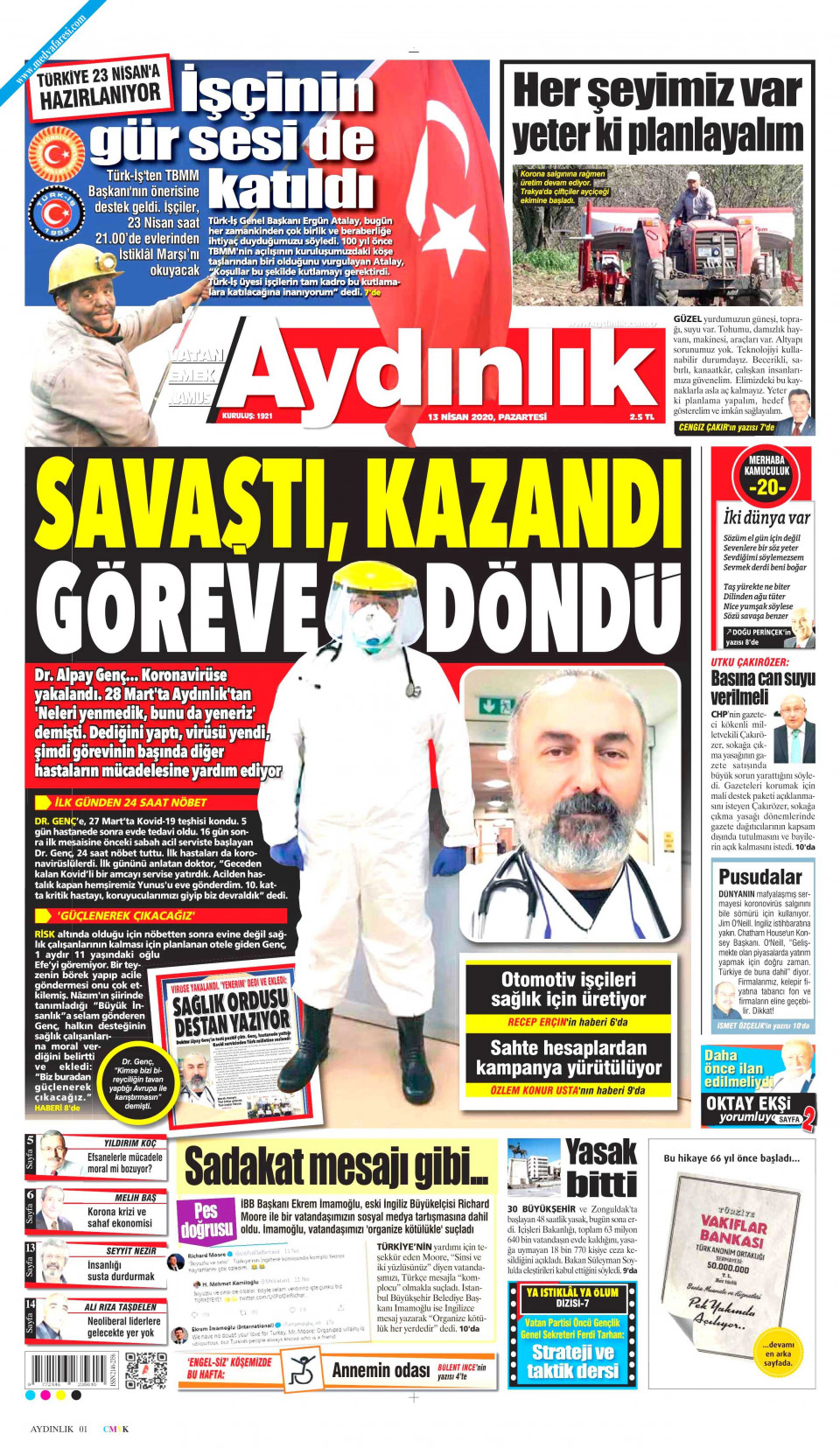 Aydınlık Gazetesi