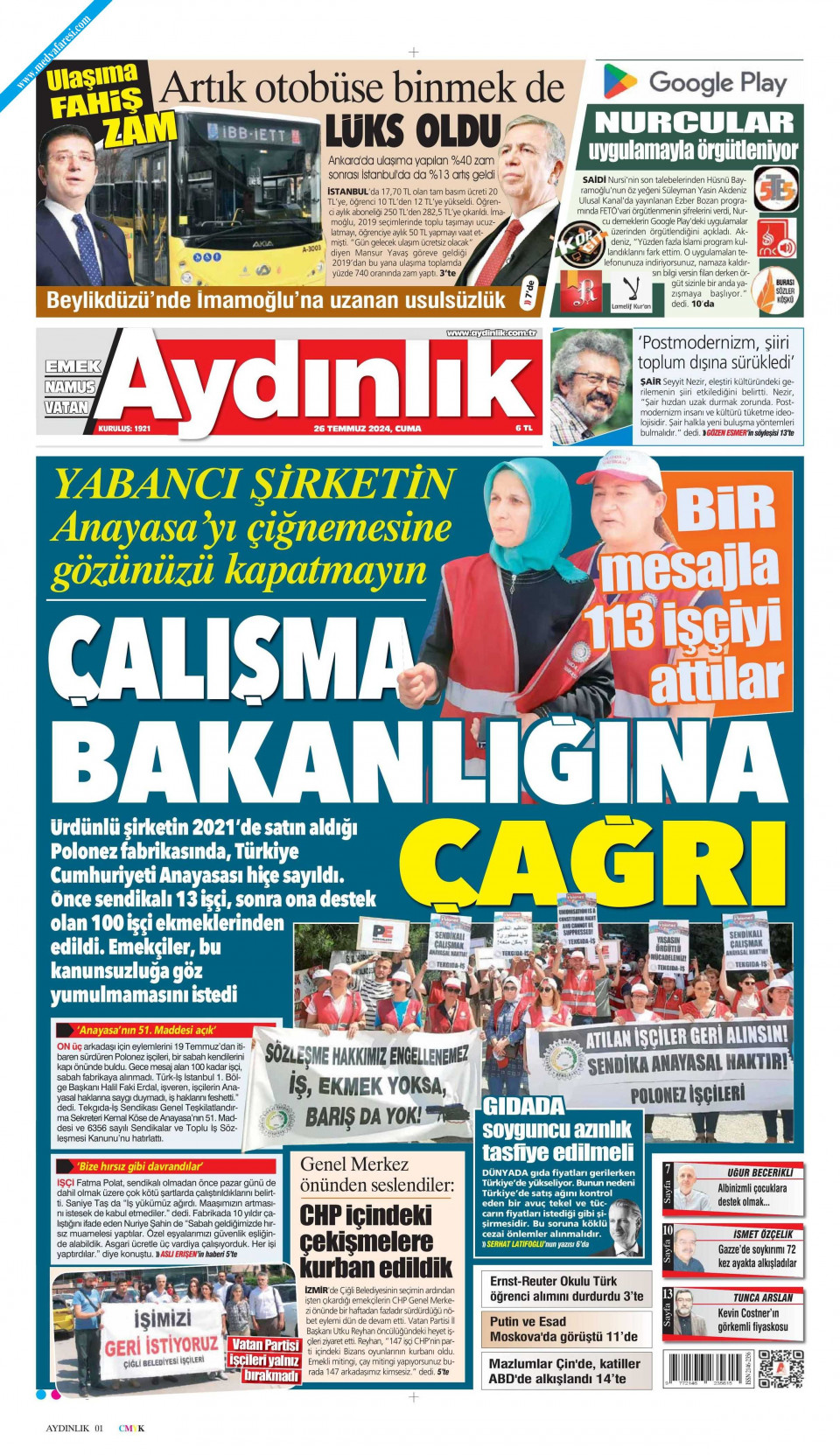 Aydınlık Gazetesi