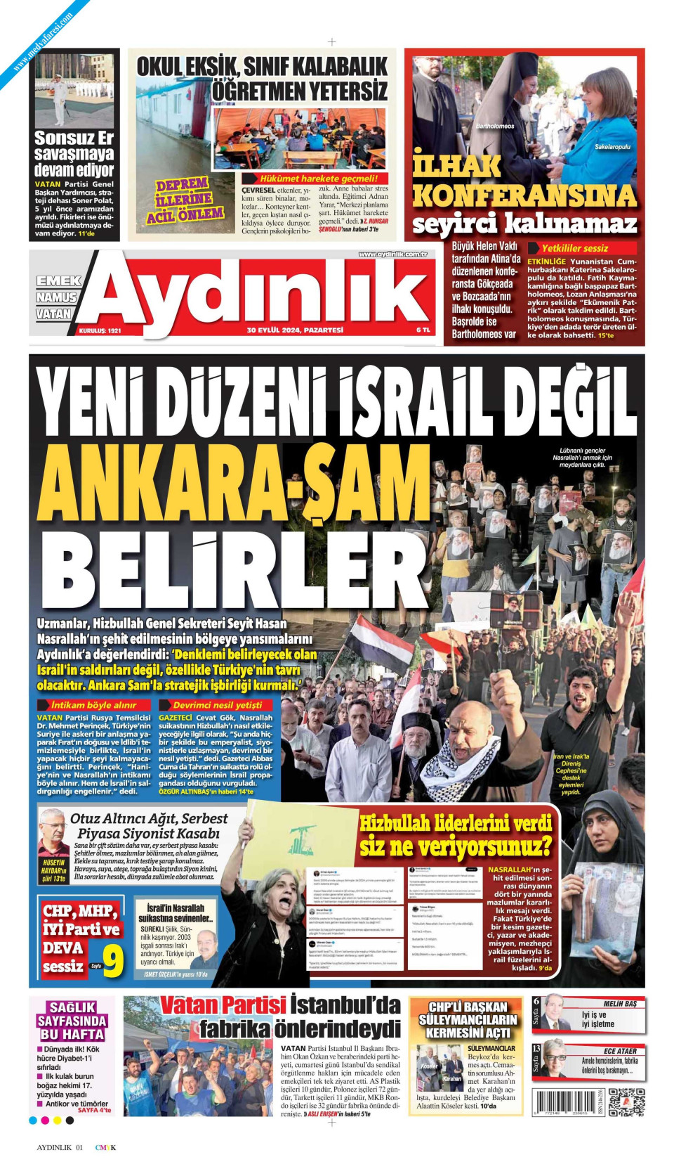 Aydınlık Gazetesi