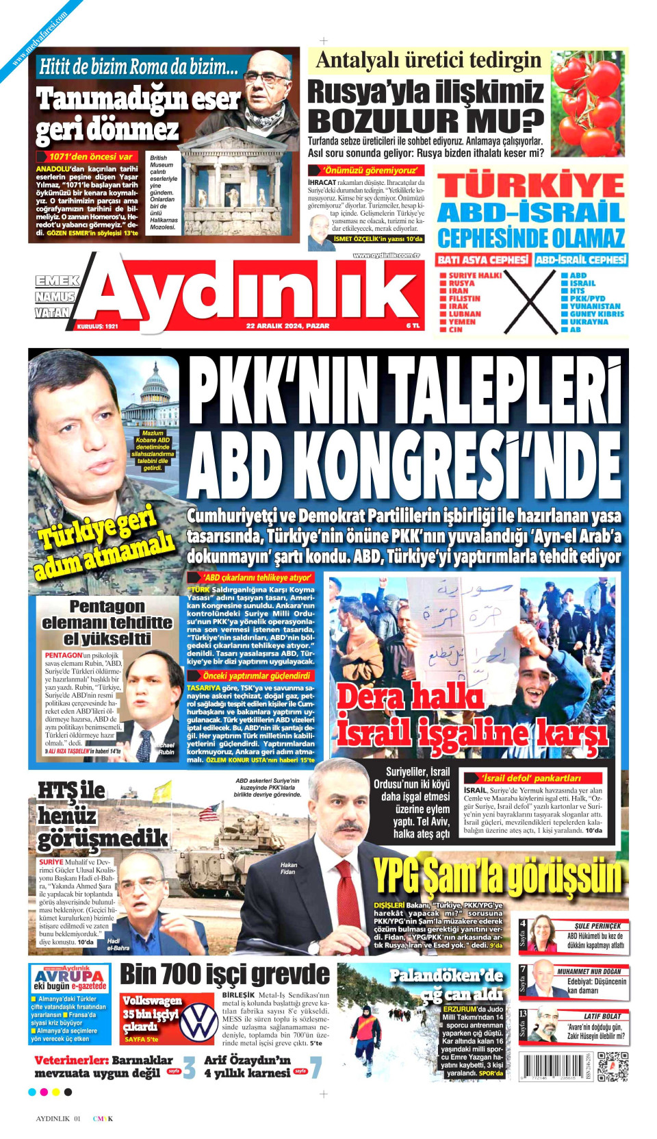 Aydınlık Gazetesi