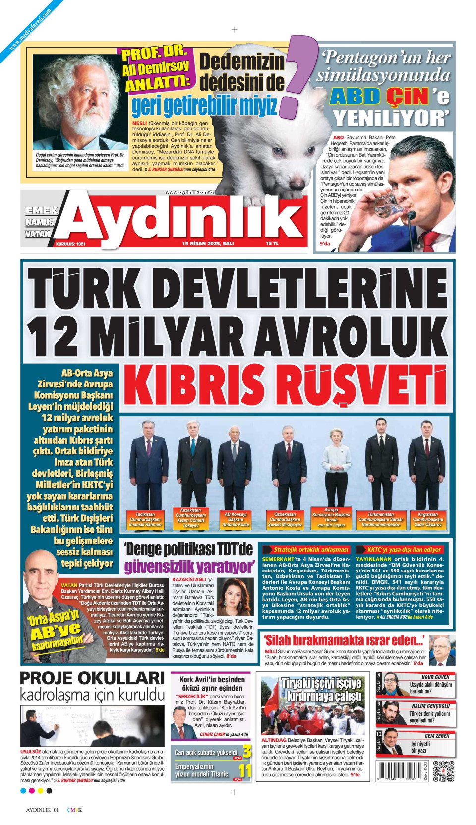 Aydınlık Gazetesi