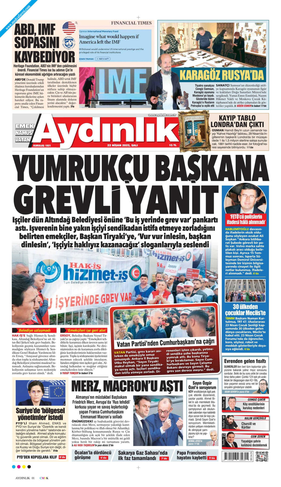 Aydınlık Gazetesi