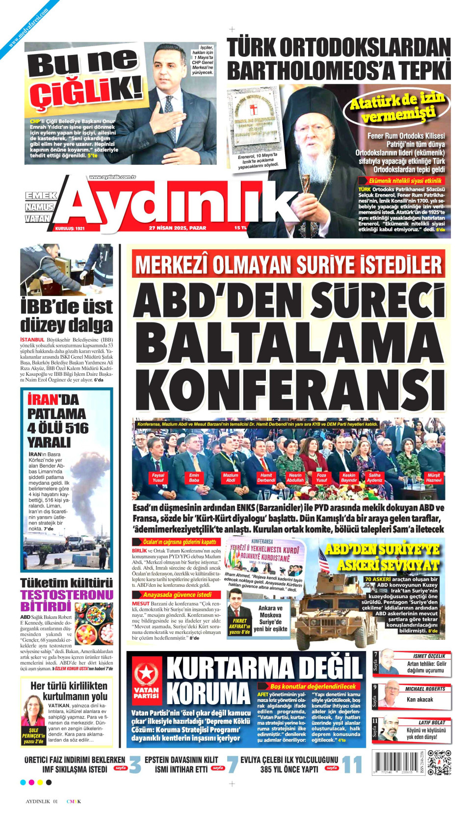 Aydınlık Gazetesi
